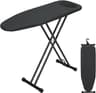 Ironing Board 43x13 with Iron Rest, RAINHOL Compact Iron Board Full Size with Thick Cover and Pad, Easy Storage Hange...