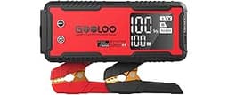 GOOLOO GT4000S Jump Starter 4000 Amp Car Starter 100W Two-Way Fast-Charging Portable Car Battery Charger Booster Pack...