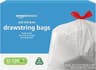 Amazon Basics 13 Gallon Tall Kitchen Drawstring Trash Bags, Flextra Strength, Clean Fresh Scent, Tear Resistant, 0.9 ...