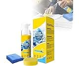 ROVIA 4-in-1 Multipurpose Foam Cleaner Spray for Car, Kitchen, Bathroom & Upholstery - All-Purpose Deep Cleaning Foam...