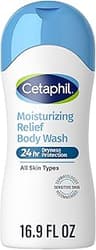 Cetaphil Moisturizing Body Wash, Sensitive Skin, Fragrance Free, 16.9oz