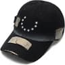 Aelfric Eden Star Patch Distressed Baseball Cap Cotton Camo Panel Dad Hat Vintage Streetwear Hat Unisex