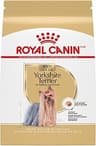 Royal Canin Breed Health Nutrition Yorkshire Terrier Adult Dry Dog Food, 30 lb Bag