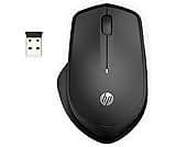 HP 280 Silent Wireless Mouse - Ergonomic, Right-Handed Design - 2.4GHz USB Wireless Connection - Multi-Surface Techno...