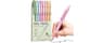 Piochoo Aesthetic Pens, 8 Pcs 0.5mm Gel Pens, No Smudge Quick Dry Smooth Writing Pens, Cute Black Ink Journaling Pens...