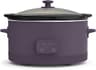 bella 6.0 Qt Programmable Slow Cooker, Ceramic Nonstick Coating, Adjustable Temperature & Cooking Times, Dishwasher S...