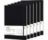 ViVin A4 College Ruled Notebook for Work, 8.5" x 11" Leather Hardcover Journal,192 Pages Professional Lined Notebook ...