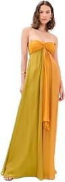 Retrofête Women's Lunaria Chiffon Maxi Dress