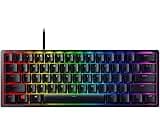 Razer Huntsman Mini 60% Gaming Keyboard: Clicky Optical Switches - Aluminum Top Frame - Chroma RGB Lighting - PBT Key...