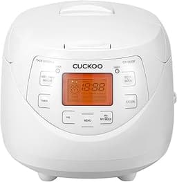CUCKOO Micom Rice Cooker 6 Cup Uncooked / 12 Cup Cooked, Korean Fuzzy Logic Rice Cooker with Delay Timer & Keep Warm ...