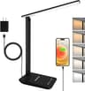 shinelife LED Desk Lamp for Office Home, Bright Desk Light with USB Charging Port, Adjustable Dimmable Desk Lamps 5 M...