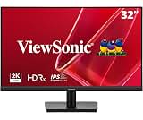 ViewSonic VS3225-2K 32 Inch QHD 1440p IPS Computer Monitor, 75Hz LCD | HDMI, DisplayPort, Variable Refresh Rate, Eye ...