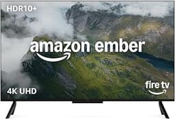 Amazon Ember 55" 4-Series with Fire TV (newest model), 4K Ultra HD smart TV with Alexa Remote, HDR10+, fast processor...