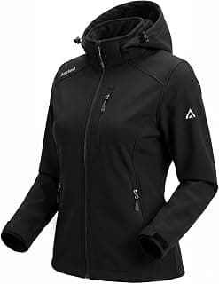 Women's Fleece-Lined Softshell Jacket with Removable Hood