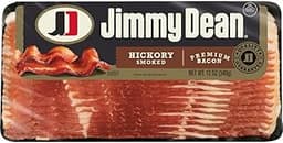 Jimmy Dean, Hickory Smoked Bacon, 12 oz (Prop 12 Compliant)