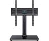 PERLESMITH Universal Swivel TV Stand for 24-60 inch TVs up to 99 lbs, 12 Height Adjustable Table Top TV Stand, TV Bas...