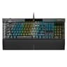 Corsair K100 RGB Mechanical Gaming Keyboard - Cherry MX Speed RGB Silver Keyswitches - PBT Double-Shot Keycaps - Elga...