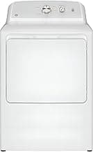 GE 7.2 cu. ft. Vented Electric Dryer in White with Auto Dry and 120ft Venting GTD38EASWWS