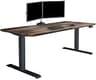 Vari Classic Electric Standing Desk, 72x30, Reclaimed Wood/Slate | Dual Motors, Four Memory Presets, One-Piece Lamina...