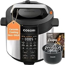 Cosori Pressure Cooker 6QT, 9-in-1, Ceramic Coating Pot, 12 Safety Features | Rice Cooker, Slow Cook, Sous Vide, Saut...