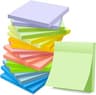 (18 Pads) Sticky Notes 3x3 inch, Self-Stick Pads Pastel Colors Sticky Note, Recyclable, Easy to Post for Home, Office...