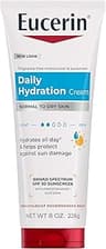 Eucerin Daily Hydration Broad Spectrum SPF 30 Sunscreen Body Cream for Dry Skin, Fragrance Free Sunscreen Moisturizer...