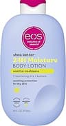 eos Shea Better Body Lotion Vanilla Cashmere, 24-Hour Moisture Skin Care, Lightweight & Non-Greasy, Natural Shea, Veg...