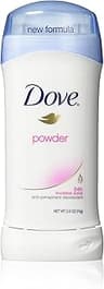 Dove Anti-Perspirant Deodorant Invisible Solid Powder, 2.6 Ounce (Pack of 4)