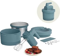 bella 3.5 Qt Hand & Stand Mixer, 2 in 1 Electric Mixer with Bowl, Dough Hook, Whisk & Egg Beater, Multifunctional Han...
