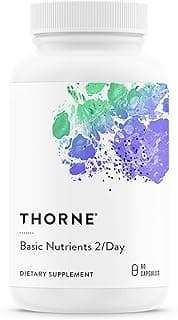 THORNE - Basic Nutrients 2/Day - Comprehensive Daily Multi-Vitamin with Optimal Bioavailability - Vitamin & Mineral F...