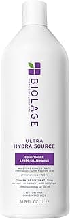 Biolage Ultra Hydra Source Conditioner - Intensely Condition, For Very Dry, Thick, Coarse Hair, Infused with Micro-do...
