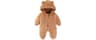 AiWMGL Newborn Baby Bear Outfit Suit Girls Boys Fleece Jumpsuit Romper Hooded Winter Snowsuit Clothes