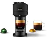 Nespresso Vertuo Next Coffee & Espresso Maker by De'Longhi, Black | Matte black coffee machine with slim, sustainable...