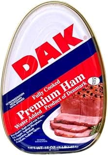 DAK Premium Ham, Fully Cooked, 16 oz.