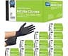 Inspire Black Nitrile Gloves | THE ORIGINAL Quality Black Gloves Disposable Latex Free | 4.5 Cooking