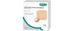 Dimora Silicone Foam Dressing with Border Adhesive 3"x3" Waterproof Wound Dressing First Aid Bandage for Wound Care 1...