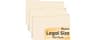 SUNEE Manilla Folders Legal Size (14 x 8.5 inches),100 Per Box, Durable Paper File Folders with 1/3 Cut Tab for Offic...