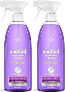 Method All-Purpose Cleaner Spray, French Lavender, Perfect for Most Counters, Tiles and More, 28 Fl Oz (Pack of 2)