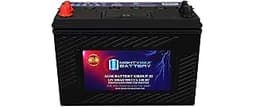 Mighty Max Battery MM-G31 Start and Stop Car BCI Group 31 12V 100AH, 140RC, 900 CCA, Rechargeable AGM Car battery