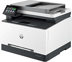 HP Color LaserJet Pro MFP 3301sdw Wireless All-in-One Color Laser Printer, Office Printer, Scanner, Copier, ADF, Dupl...