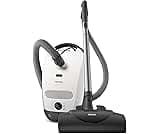 Miele Classic C1 Cat & Dog Bagged Canister Vacuum, Lotus White - Pet Hair, Portable