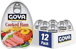Goya Foods Cooked Ham, 16 Ounce (Pack of 12)