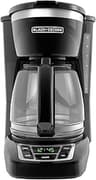 BLACK+DECKER 12-Cup Digital Coffee Maker, Programmable, Washable Basket Filter, Sneak-A-Cup, Auto Brew, Water Window,...