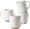LE TAUCI Coffee Mugs 12 oz, Ceramic Coffee Cups for Latte, Hot Tea, Cappuccino, Mocha, Cocoa, Housewarming Wedding Pr...