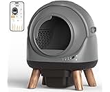 Self Cleaning Litter Box for Multiple Cats, G1 Automatic Cat Litter Box, Self-Cleaning Robot with Smart APP Control a...