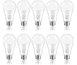 LED Light Bulbs, 100 Watt Equivalent A19 LED Bulbs, 13W 5000K Daylight White 1500 Lumens Non-Dimmable Bright E26 Edis...