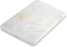 Natural White Quartz Cutting Board - 11.8" x 7.9" x 0.7" Translucent Stone Pastry Board for Baking & Chocolate, Elega...