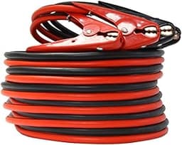 A ABIGAIL Heavy Duty Jumper Cables, Booster Cables 1 Gauge 800A 25 Ft Booster Jump Start Automotive Jumper Cables Kit...