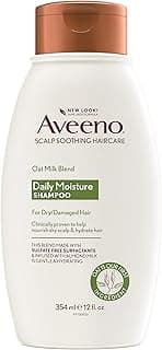 Aveeno Farm-Fresh Oat Milk Sulfate-Free Shampoo with Colloidal Oatmeal & Almond Milk, Moisturizing Shampoo for All Ha...