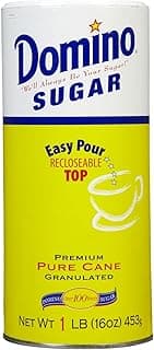 Domino Pure Cane Granulated Sugar Easy Pour Top 16 oz
